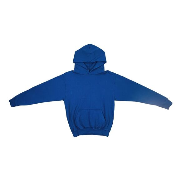 Sporty & Rich Navy Blue Blank Hoodie - Size Small - Picture 2 of 5